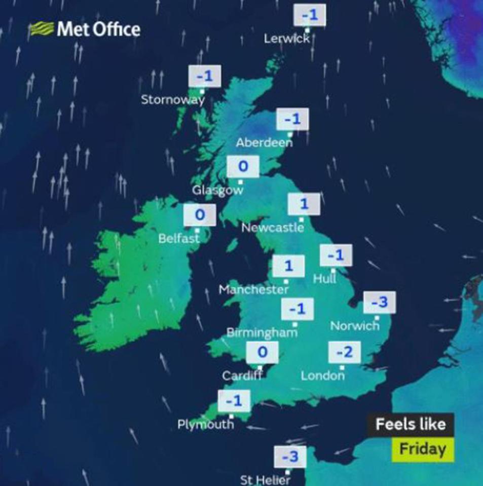  Today will bring windchill will bring temperatures into sub-zero