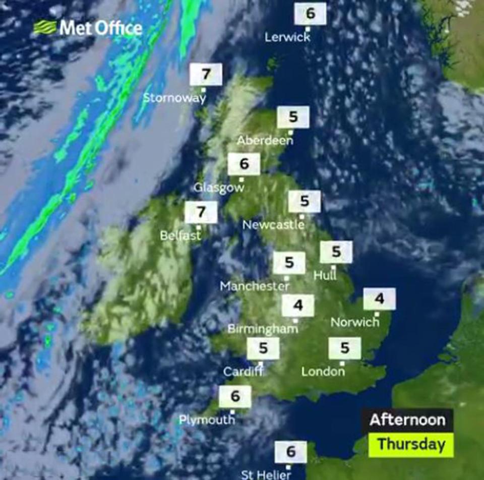  Temperatures have already been low today and are expected to plummet further this weekend