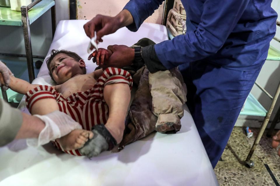  Recent attacks in Eastern Ghouta and Damascus have killed over 50 children