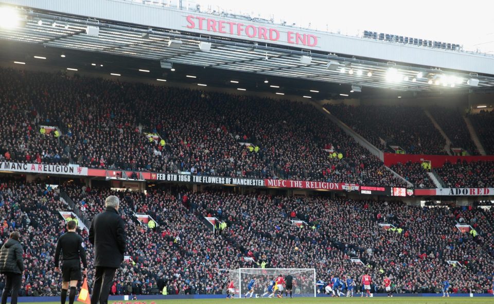  Jose Mourinho has repeatedly called on the home fans to be more vocal at Old Trafford