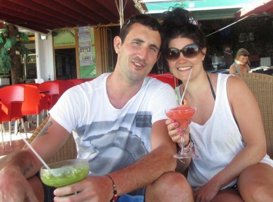 Scott, 31, with girlfriend Natalie, who celebrated her birthday last month