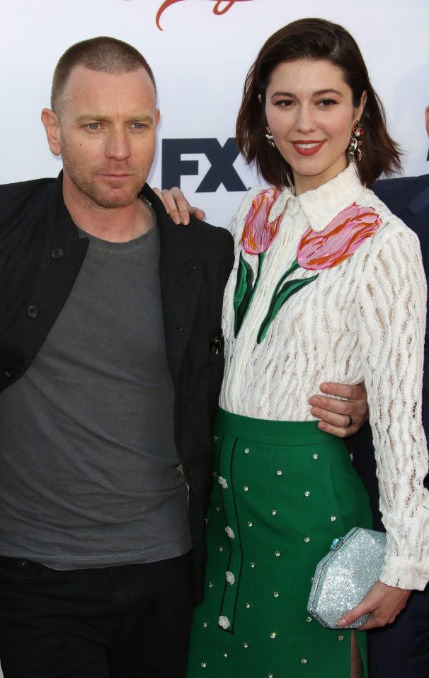  Last week it was reported Ewan had been dumped by his 33-year-old lover Elizabeth Winstead