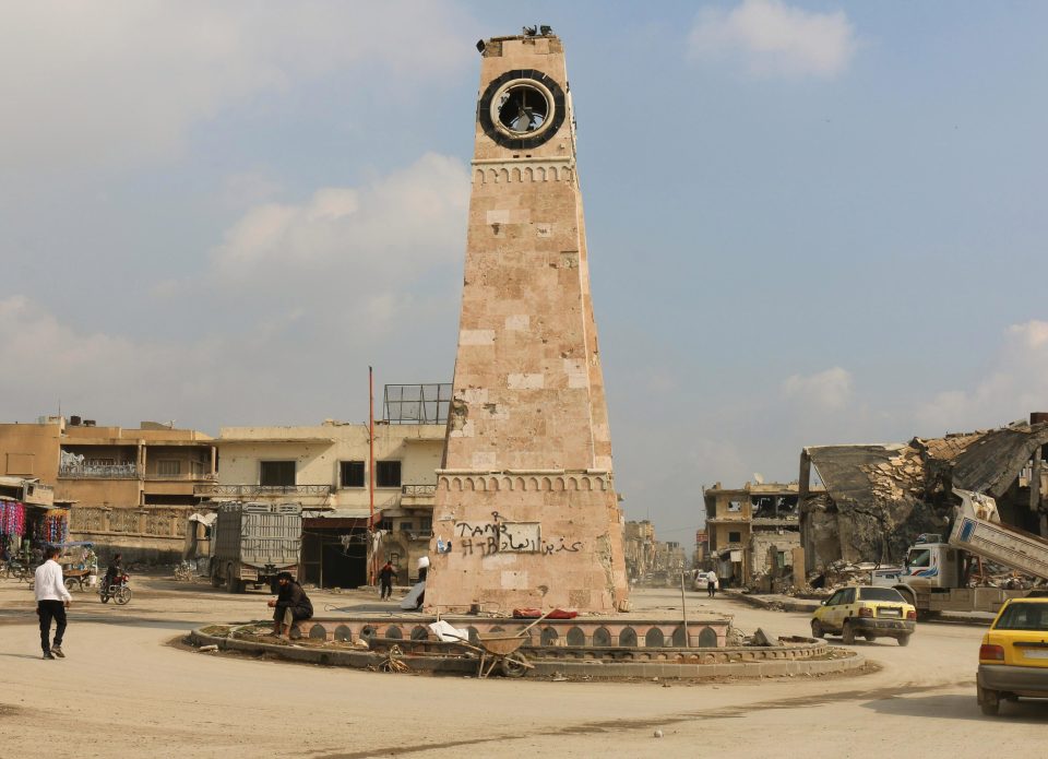  Locals explained how the fanatics would execute someone every week in al-Naim square, in the shadow of the now-infamous clock tower