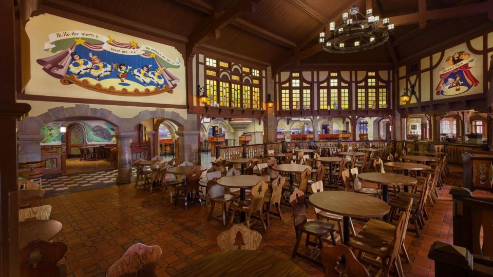  The Beauty and the Beast-themed restaurant is often booked up months in advance