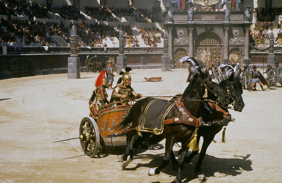 Vehicle like this used by his character Maximus – and it works