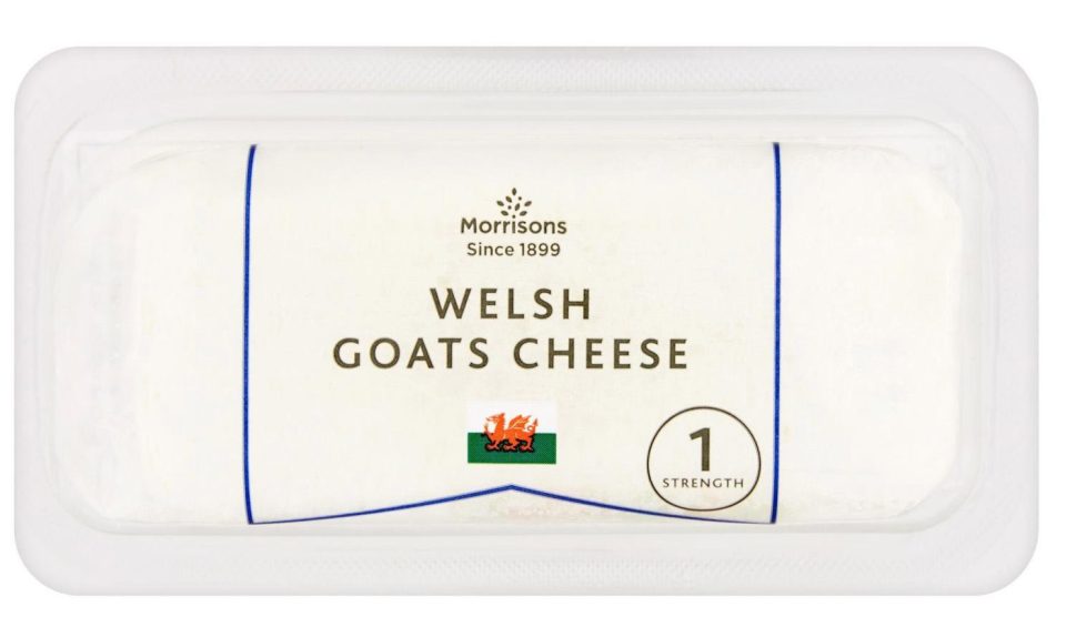  This Welsh goat’s cheese is £2.20 at Morrisons