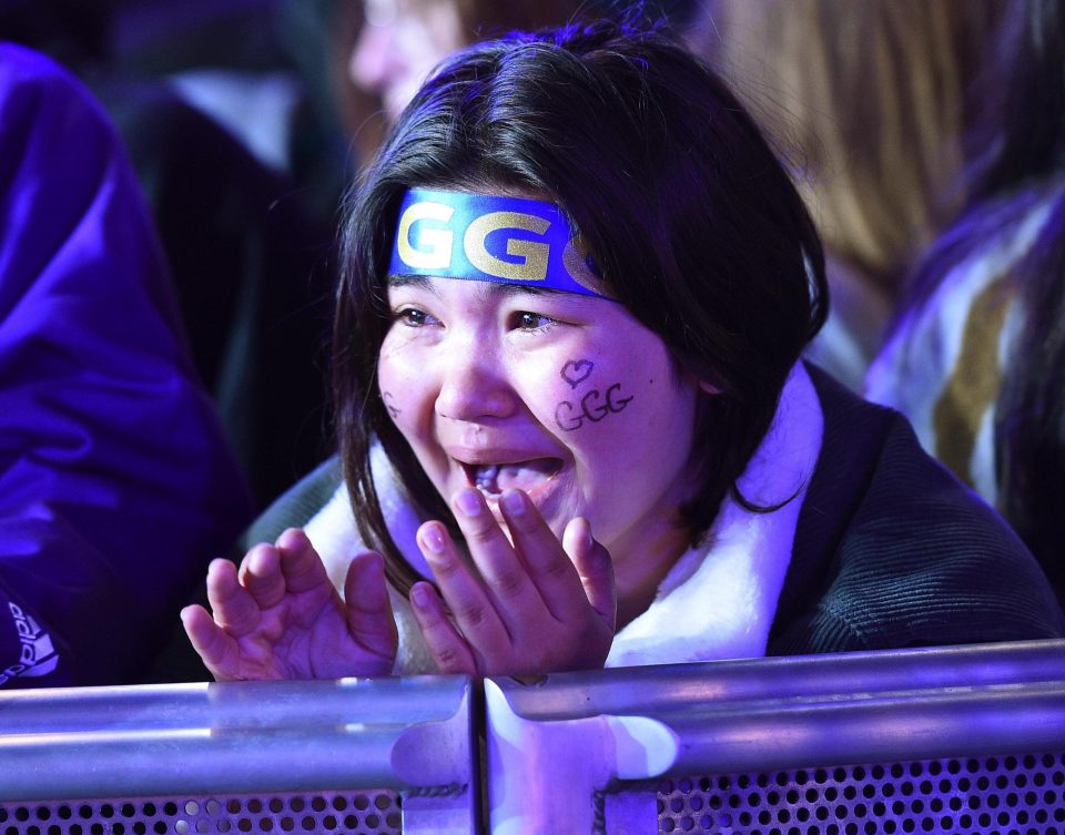  One passionate GGG fan couldn't hold back the tears in LA