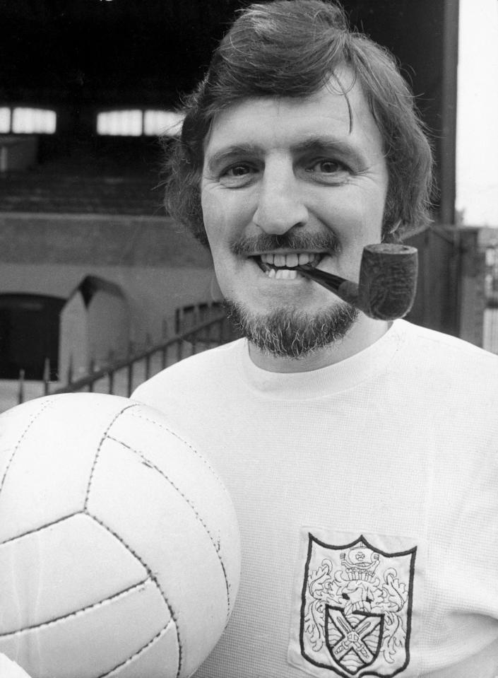  Jimmy Hill was the epitome of a footballer in the 1950s