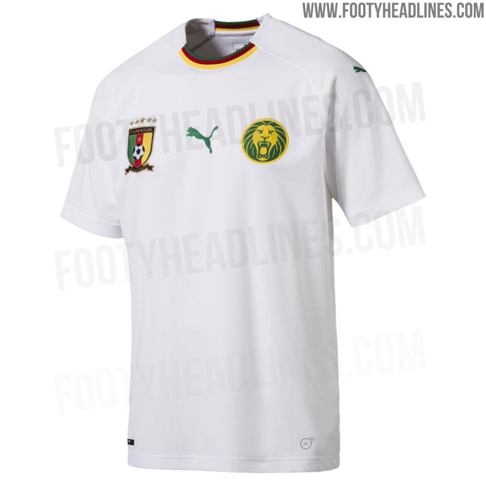  Cameroon will unfortunately not be at the year's World Cup to play in the shirts