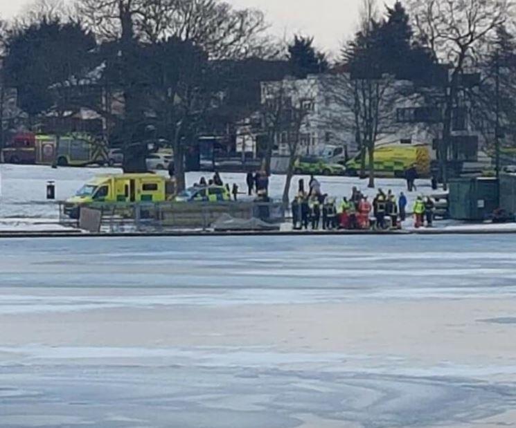  A man was killed in sub-zero temperatures after being pulled from Danson Park Lake in London