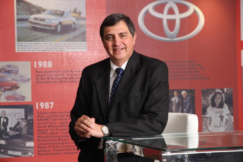  Johan van Zyl, Toyota's Europe president, wants to secure the competitiveness of their UK operations