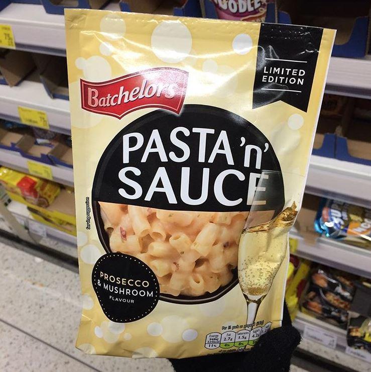  Savvy shoppers have already spotted packets of prosecco flavoured pasta hit the shelves in Asda