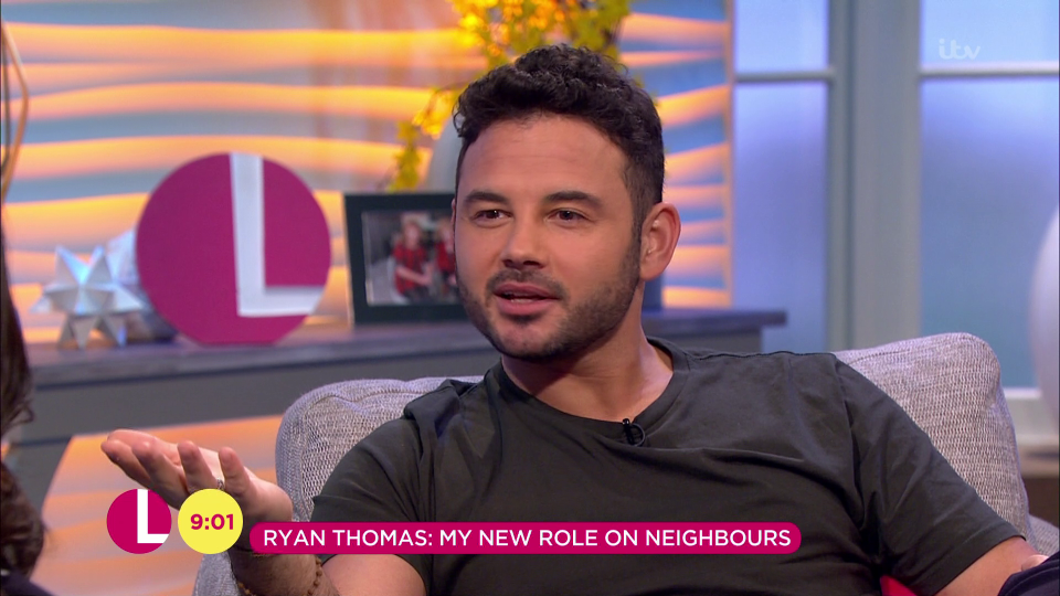 Ryan Thomas has revealed his brother Adam was offered the role on Neighbours first but couldn't take it 