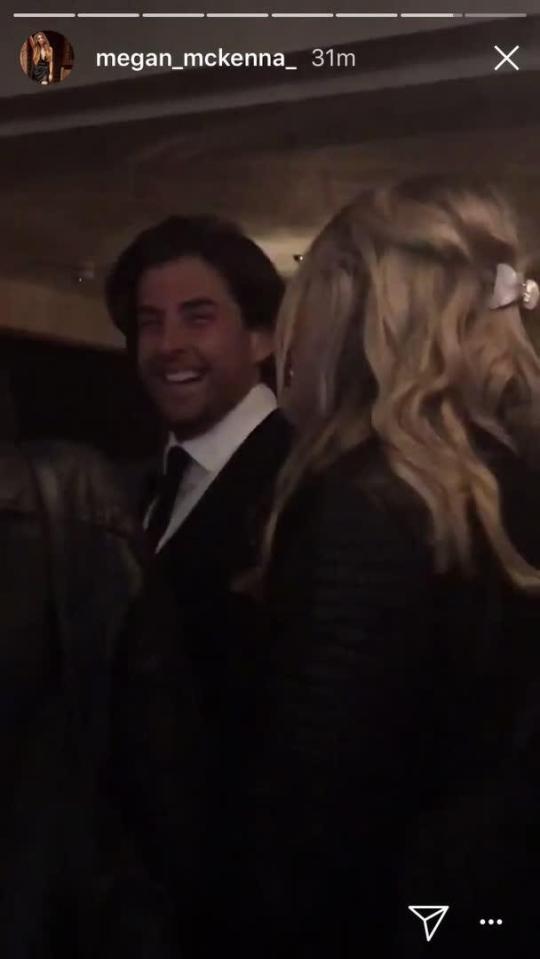  Megan McKenna cheered on James Argent as he was chatted up during a night out at McK Grill