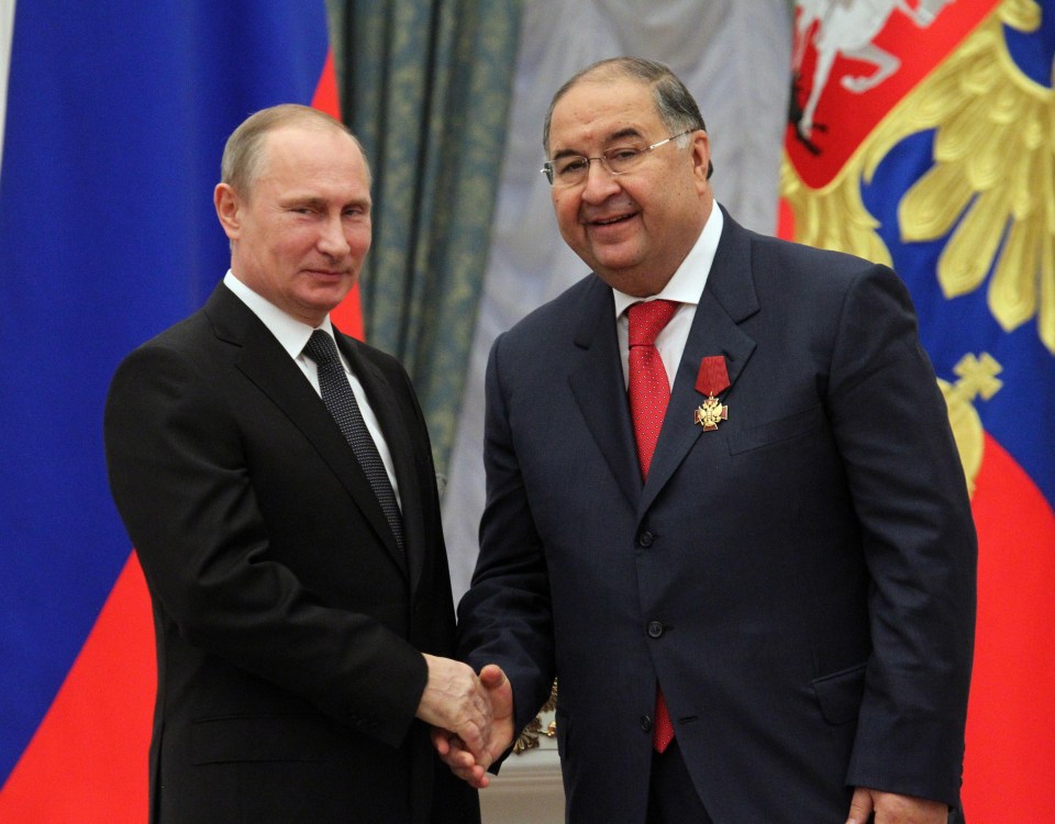 Alisher Usmanov, who owns 30 per cent of Arsenal, is a possible target