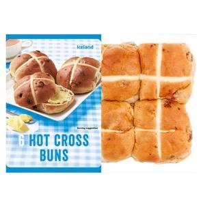  Iceland's hot cross bun loaf is currently cheaper than buying 6 of their hot cross buns for a pound