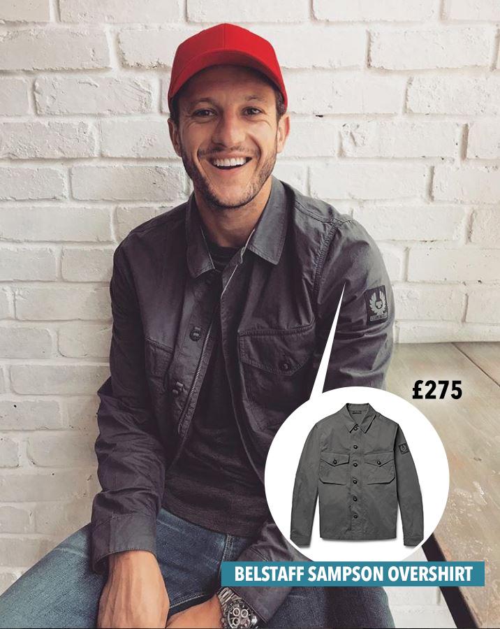 Adam Lallana posted this smiley picture of himself on Instagram captioned 'Casual Mondays'