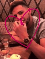  Caroline Flack shared another loved-up clip of herself and Andrew Brady