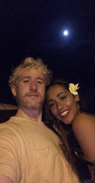 The couple have just enjoyed a romantic break in Mauritius