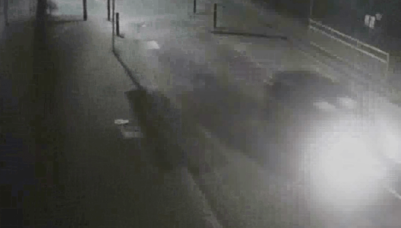  Police are appealing with anyone with information about the black hatchback to come forward