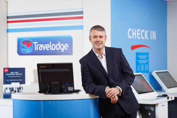 The firm's CEO Craig Bonnar, above, said: 'Joining Travelodge opens the door to training and career progression'