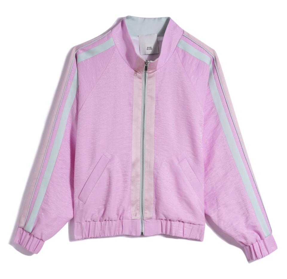  This River Island tracksuit top could be the perfect way to recreate the catwalk look