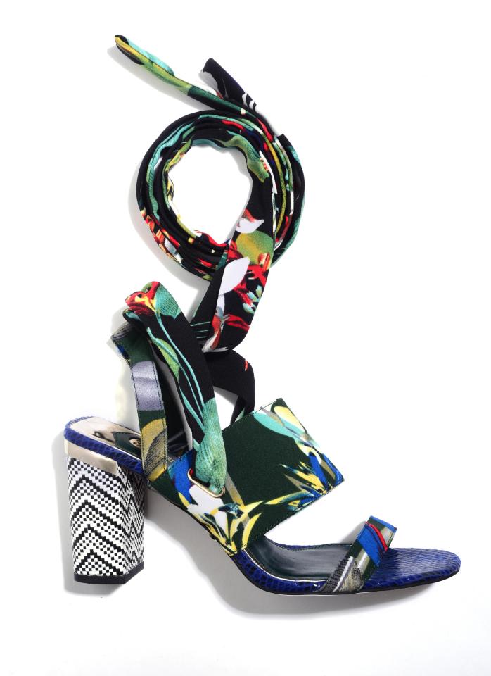  These colourful River Island shoes are perfect for finishing off the look