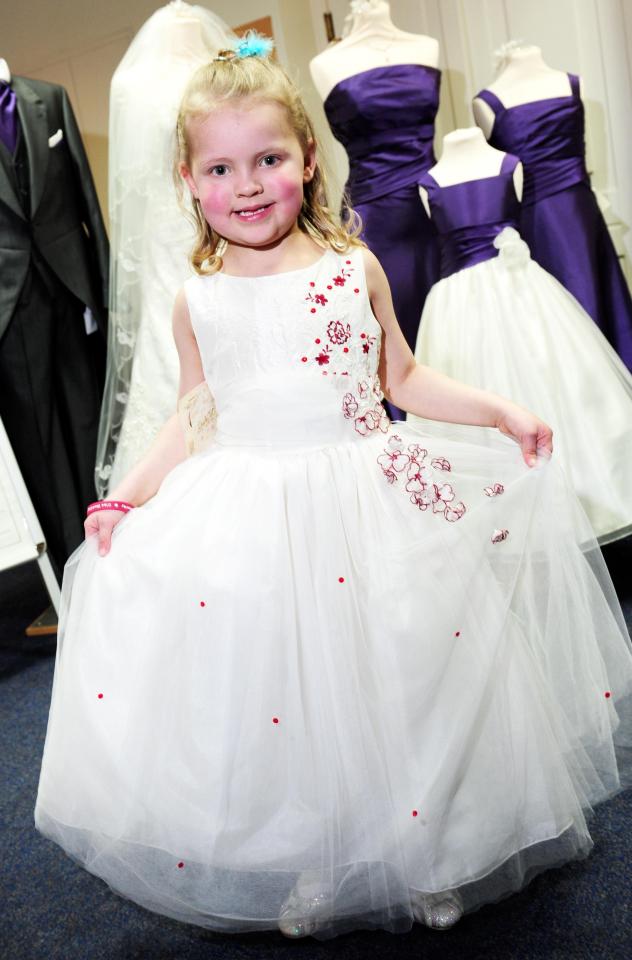  Amelia featured at The Cleethorpes Wedding Fair held at Cleethorpes Leisure Centre Wedding Belles and Posh Frocks in aid of charity