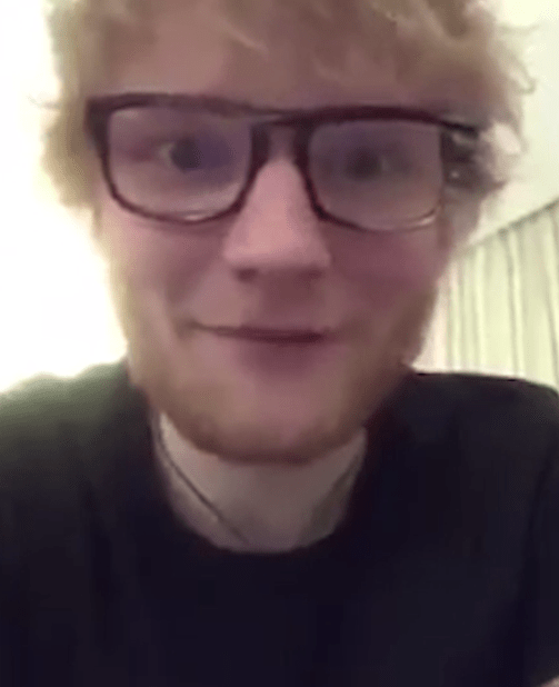 Ed Sheeran sent a heartwarming message to a terminally ill fan in Wales