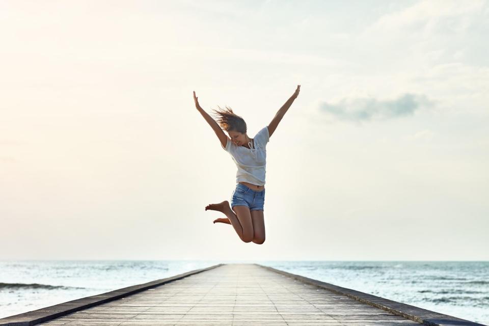  The cliched frozen jump is also on the list of most annoying holiday photos