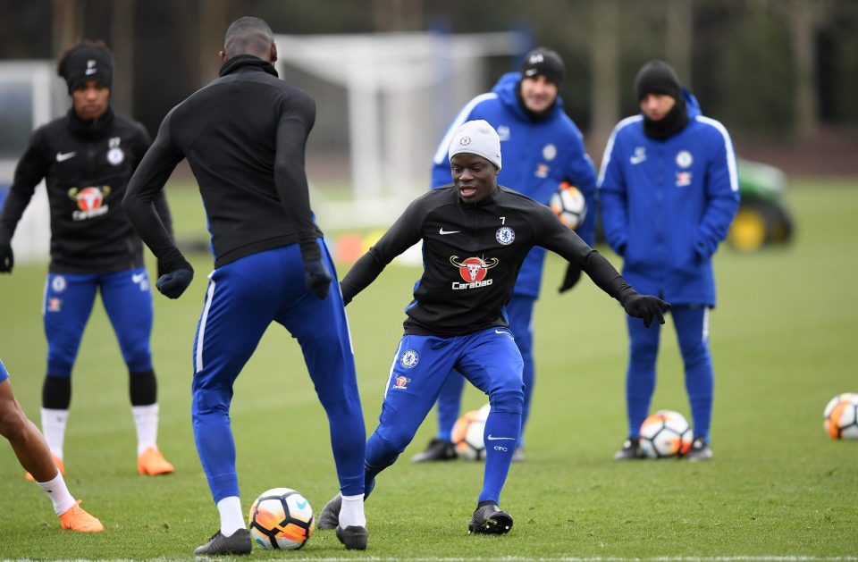  N'Golo Kante fainted at the Chelsea training ground ahead of the Manchester City trip