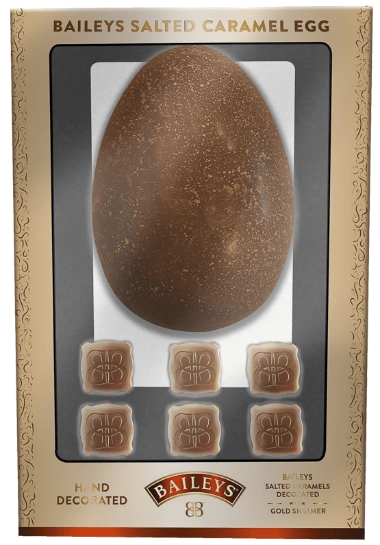  The budget retailer is also selling a salted caramel Bailey's Easter egg