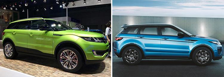  Land Rover attempted to sue LandWind for their £14,000 copy of the Evoque