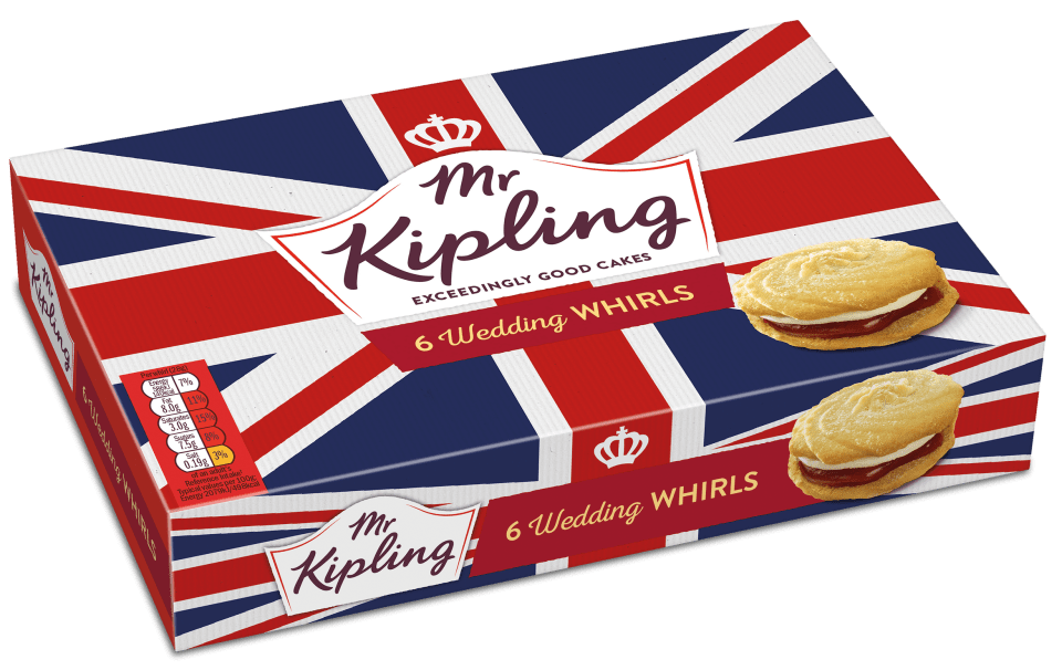  The Viennese whirls have been renamed the wedding whirls and will cost £1 for a box of six