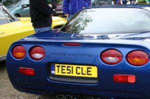  One of the risque number plates that slipped past the DVLA