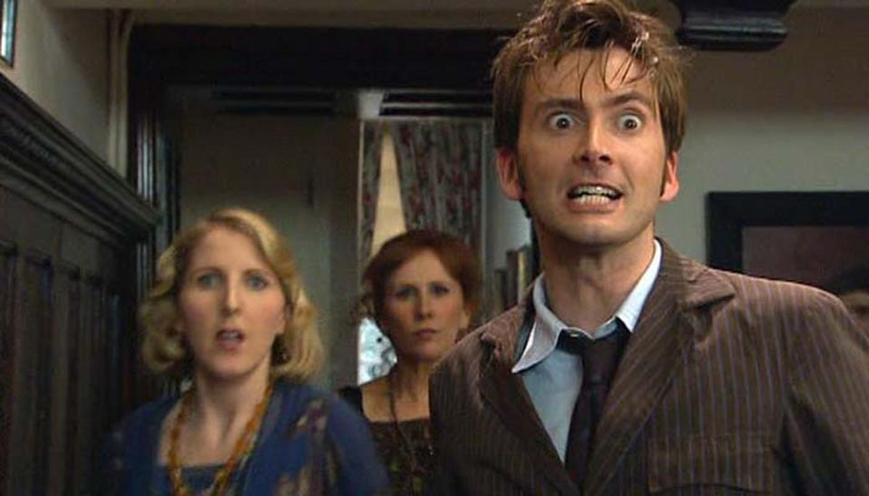  Catherine with David Tennant in Dr Who