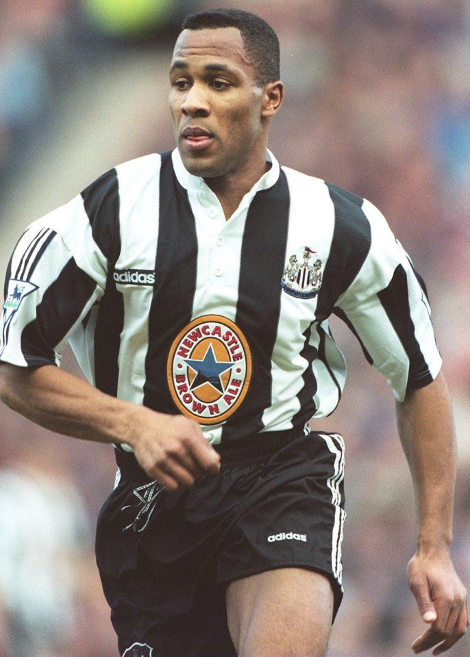  Les Ferdinand was another team-mate of Beresford's