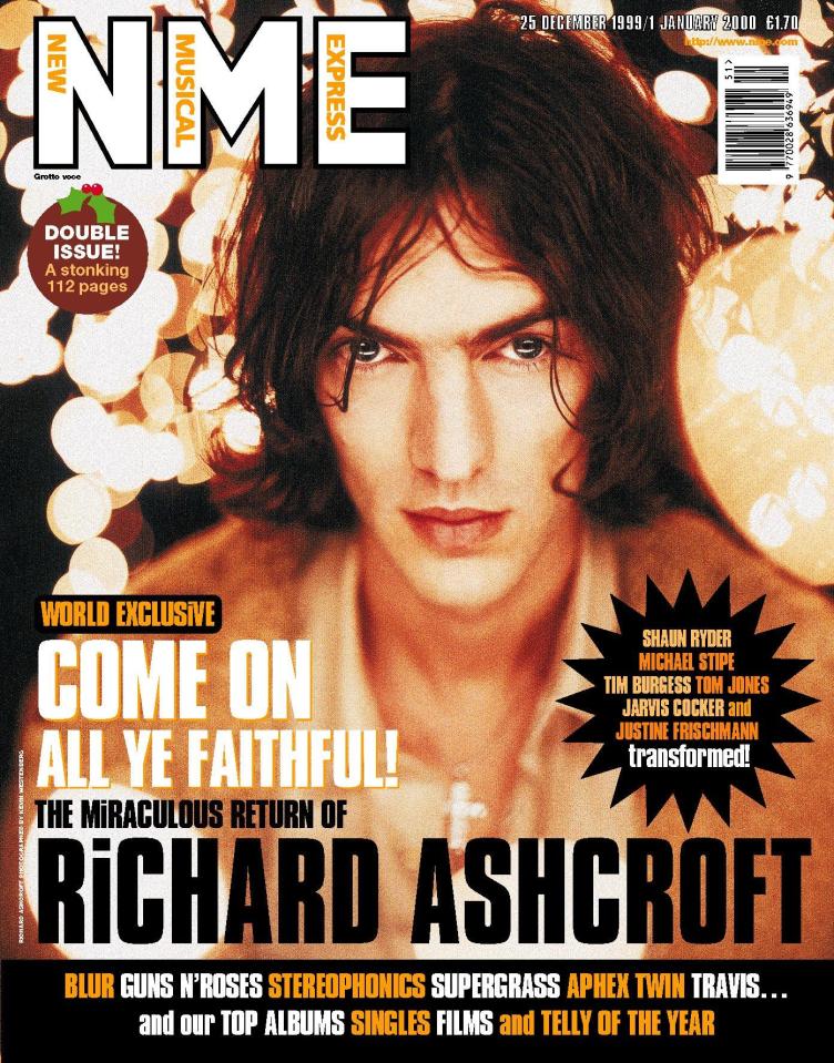  A number of stars have graced the cover including The Verve singer Richard Ashcroft