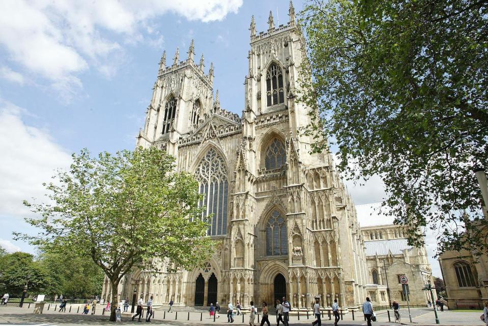  York's cathedral, although known as a minster, is officially the 'Cathedral and Metropolitical Church of St Peter in York'