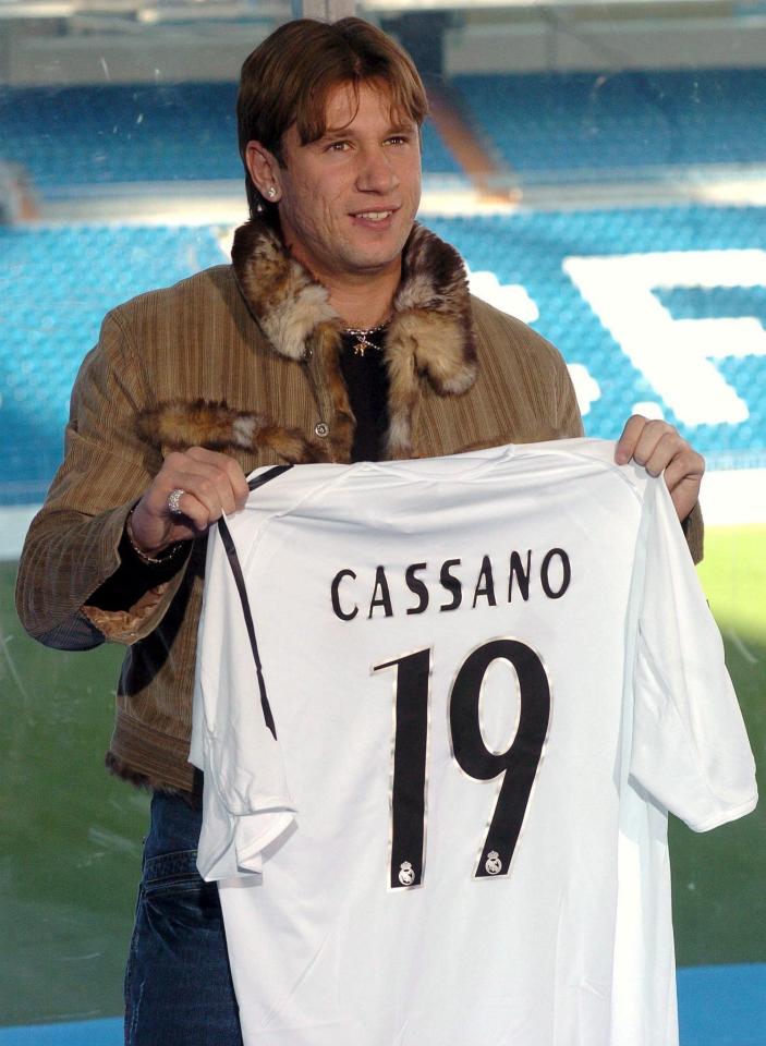 Antonio Cassano once lost ten kilograms in a year in a bid to get back to Italy duty