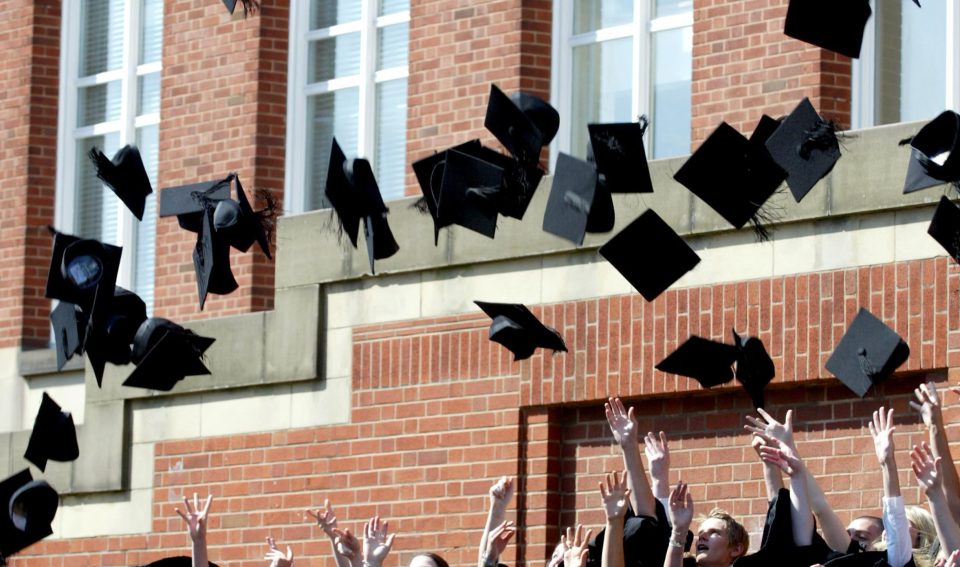  She claims she was kicked out of the graduation ceremony for using her speech to attack the unviersity