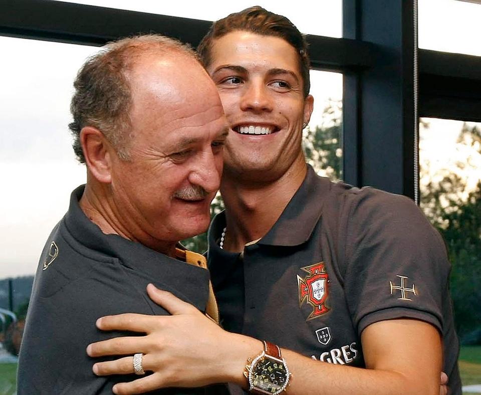  Luiz Felipe Scolari reckons Cristiano Ronaldo is interested in a move to China