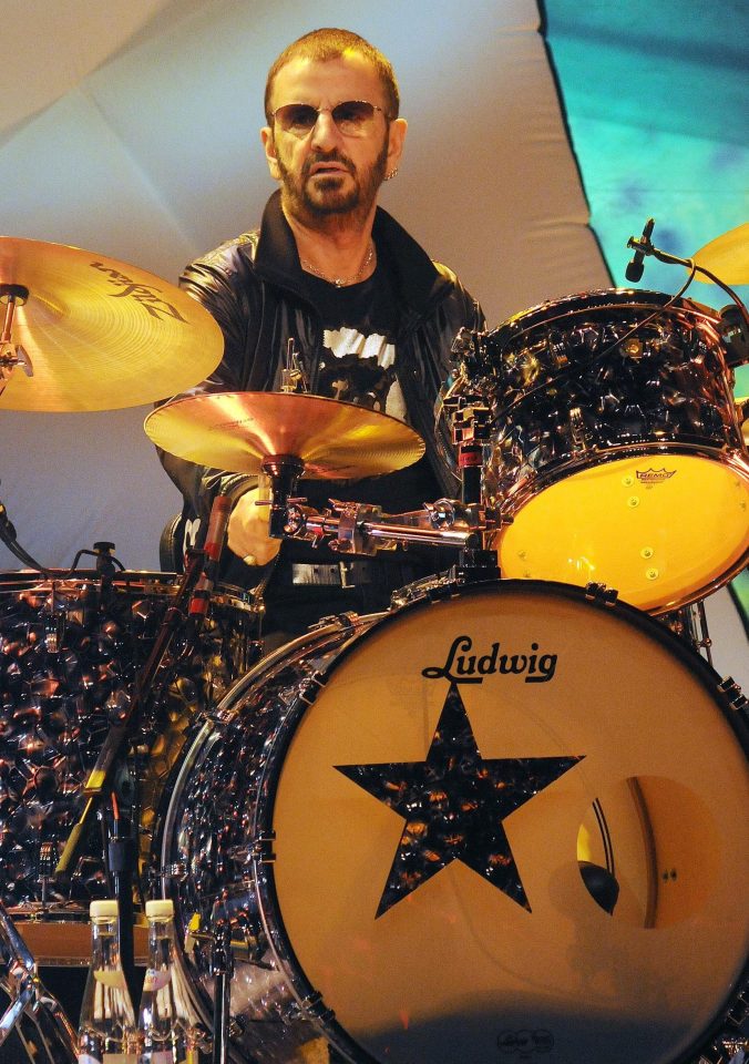  Ringo Starr is a world famous musician and drummer