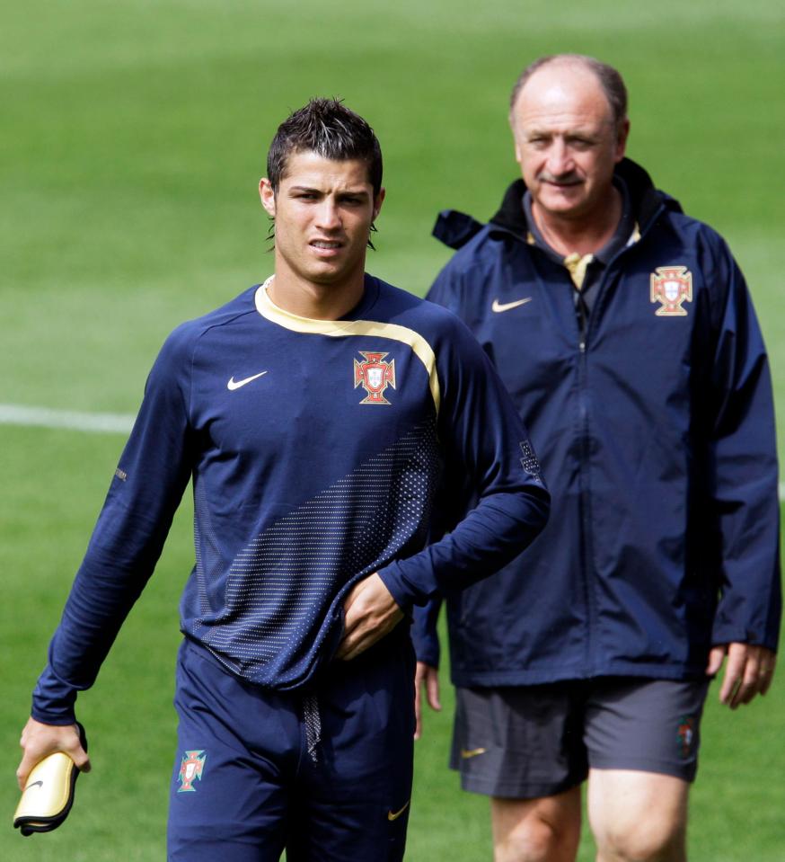  Big Phil managed Ronaldo for five years at international level