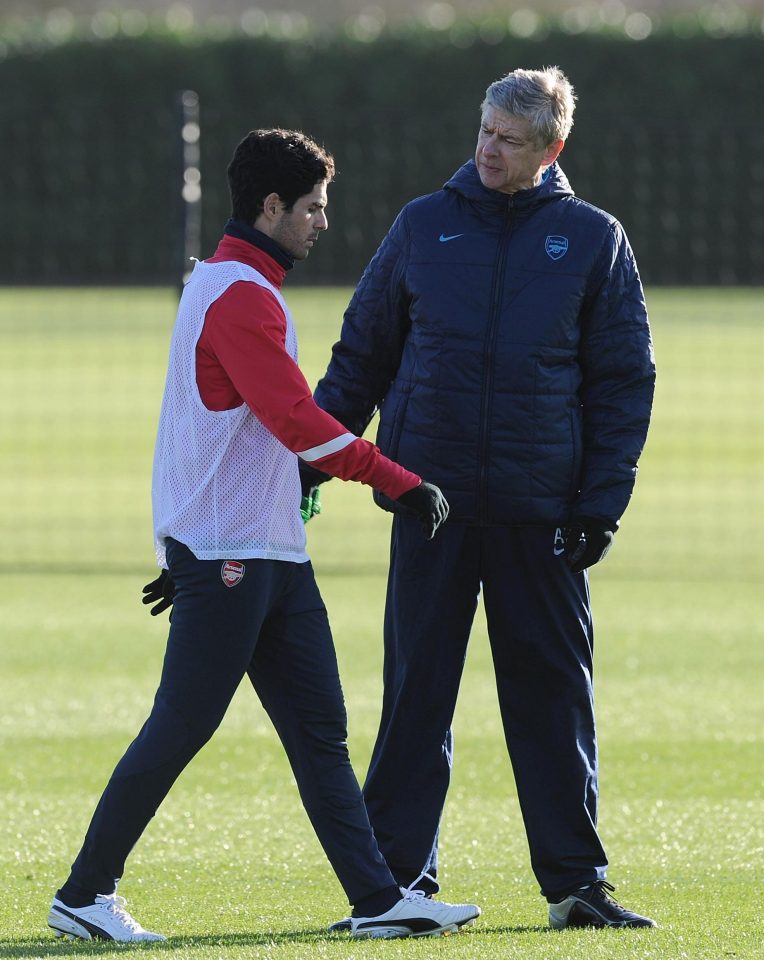  Arsene Wenger has backed Arteta to be his successor at the Emirates