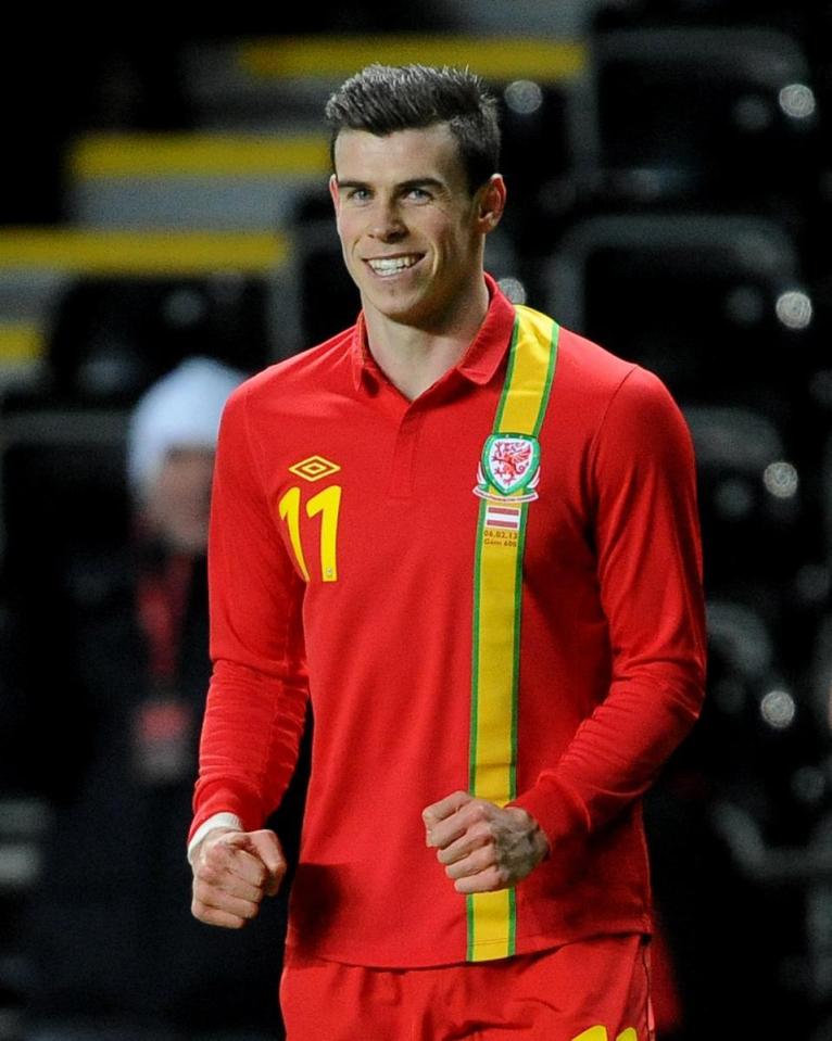  Gareth Bale brought up 10 goals in a friendly against Austria in 2013