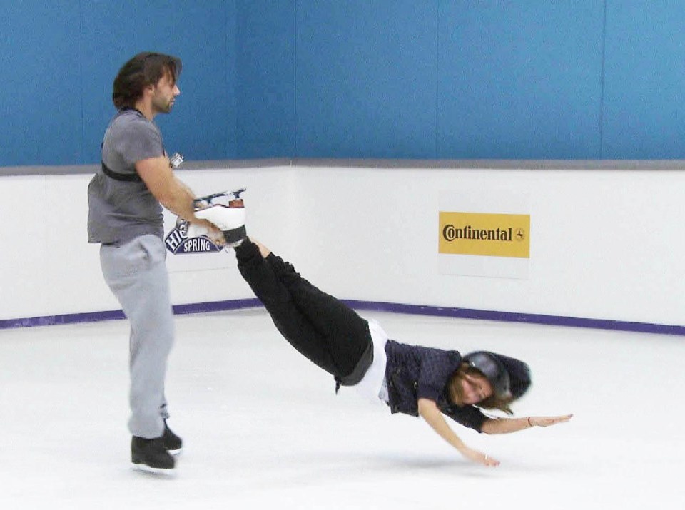 Headbanger Dancing on Ice