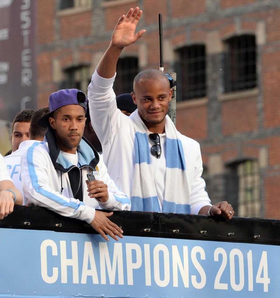 Vincent Kompany says it would mean the world if he could clinch his third Premier League title with Manchester City at Old Trafford