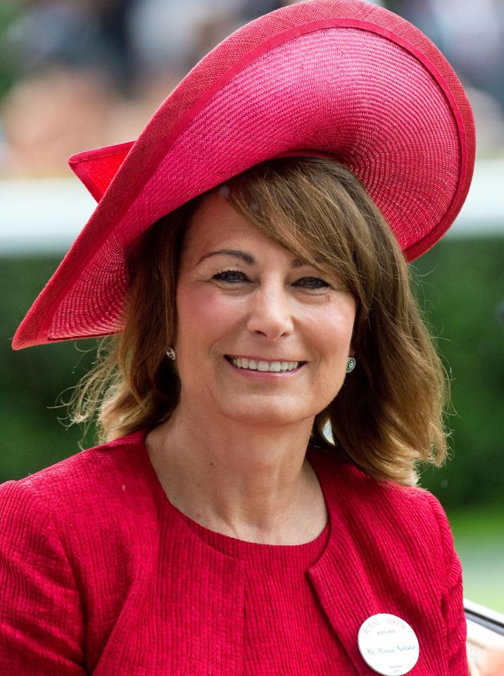  Carole Middleton pictured at Ascot in 2012 at Ladies Day