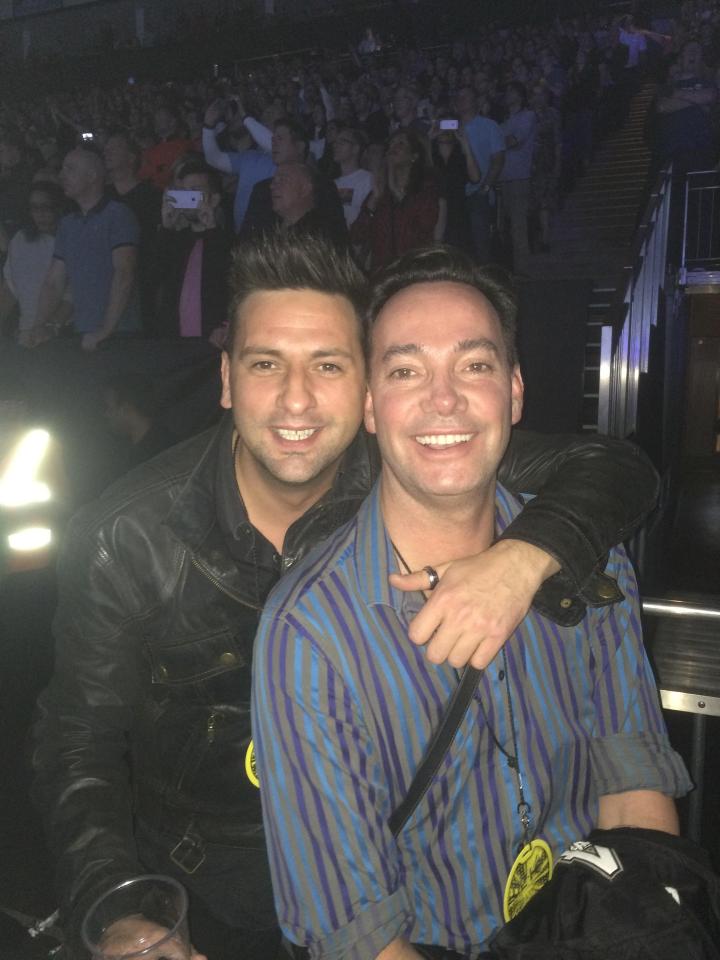  It's Craig’s first relationship since his split from his partner of three years, BGT puppeteer Damon Scott, left, in 2016